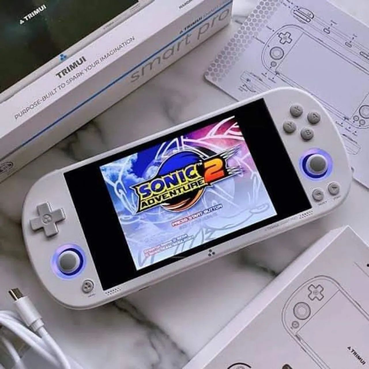 Console de Jogo Portátil Retro - TRIMUI ( troco com PS3 ) - Foto 2