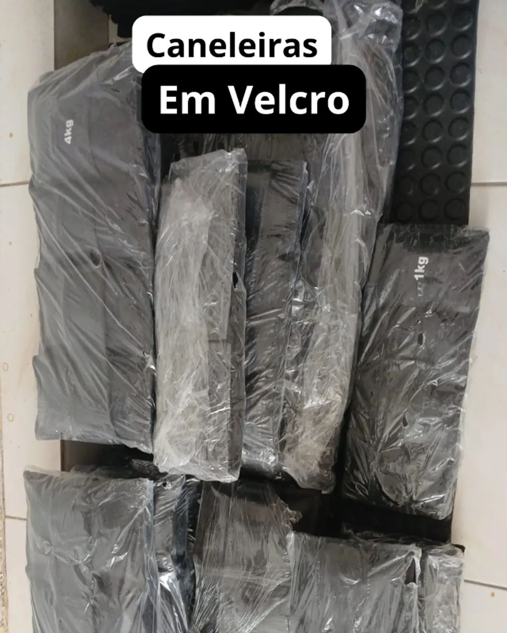 Caneleiras Profissionias e com Velcro para Musculação 