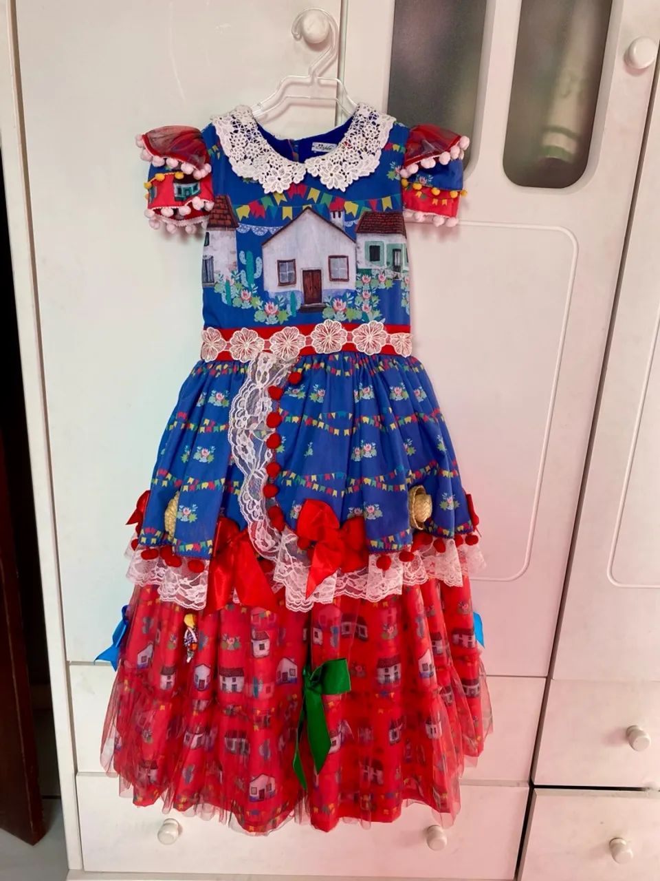 Lindo Vestido Festa Junina Infantil