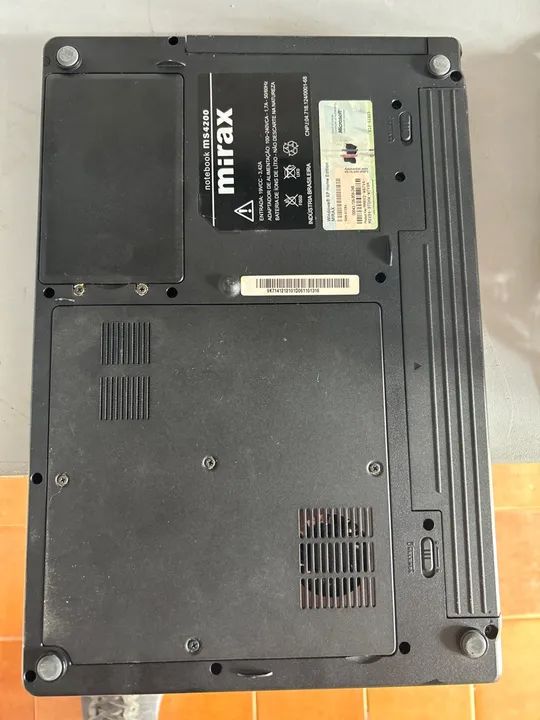 Notebook Mirax - para retirada de peças  - Foto 3