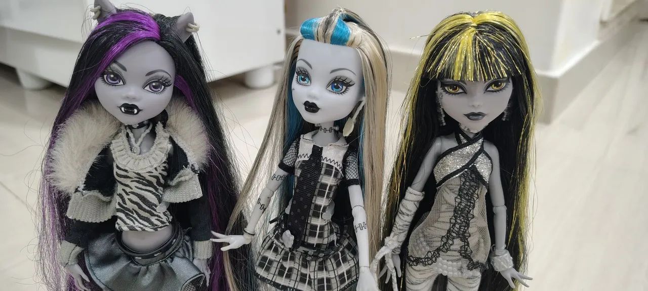 MONSTER HIGH REEL DRAMA LOTE (LER DESCRIÇÃO) - Foto 2