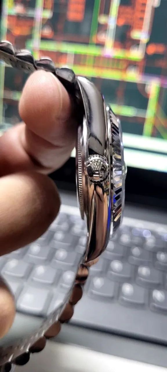 Relógio Rolex Datejust Base ETA  - Foto 5