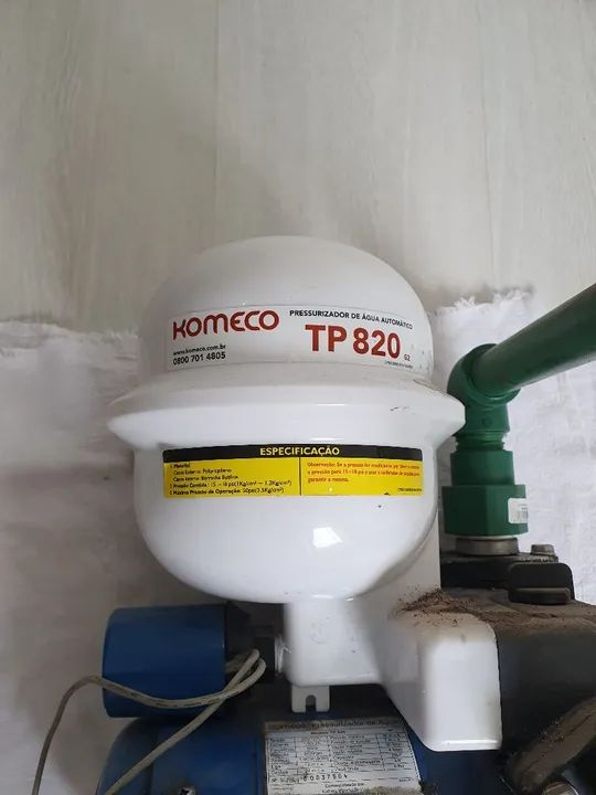 Pressurizador de água Komeco TP 820