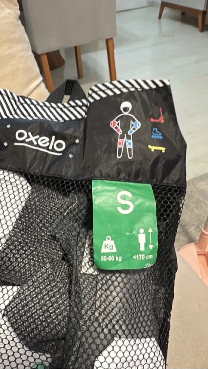 Kit Proteção Oxelo Tamanho S