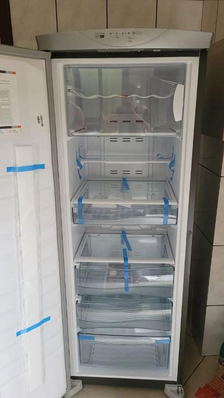 Freezer Brastemp frost free inox de 228L novo sem uso - Foto 4