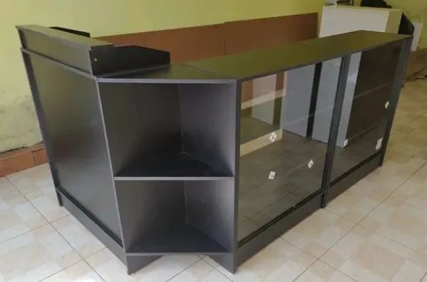 BALCÃO CAIXA SIMPLES + BALCÃO VITRINE  - Foto 2