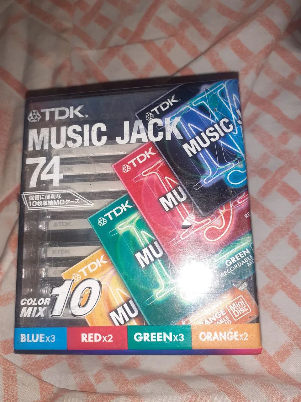 Pacote de Mini Discos TDK Music Jack 74 - Foto 3