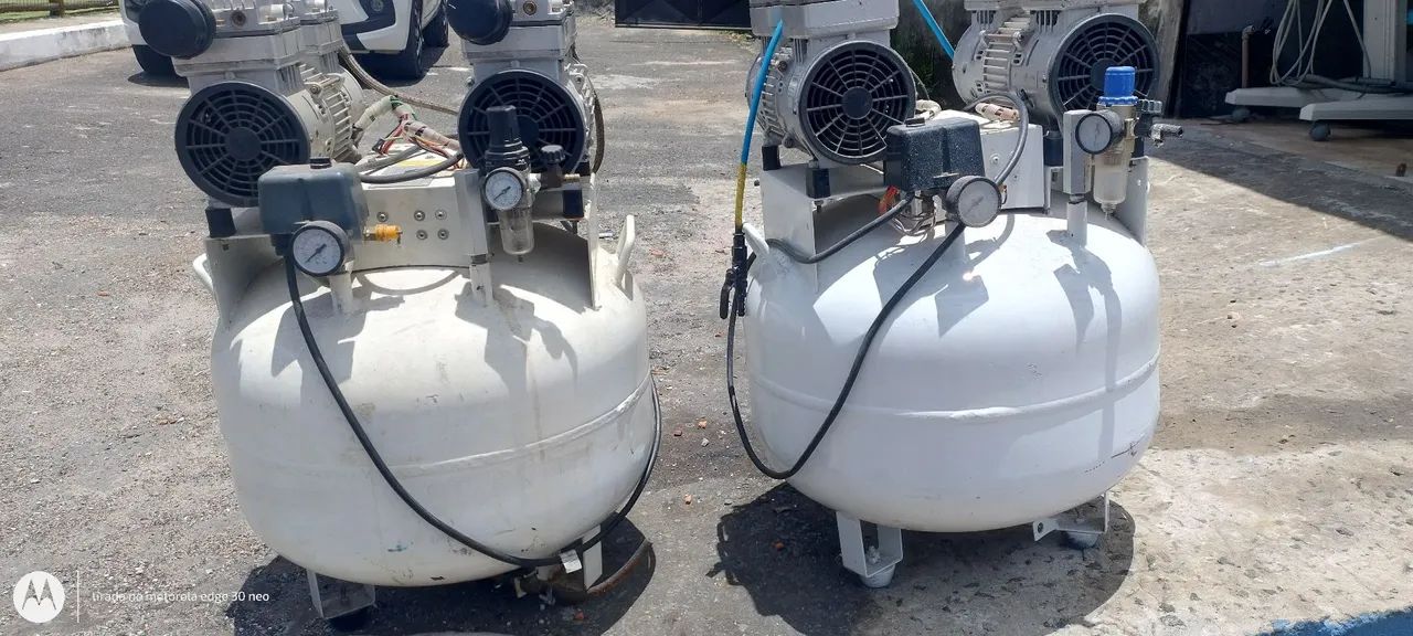 Compressor de Ar odontológico 50lts- 2 unidades