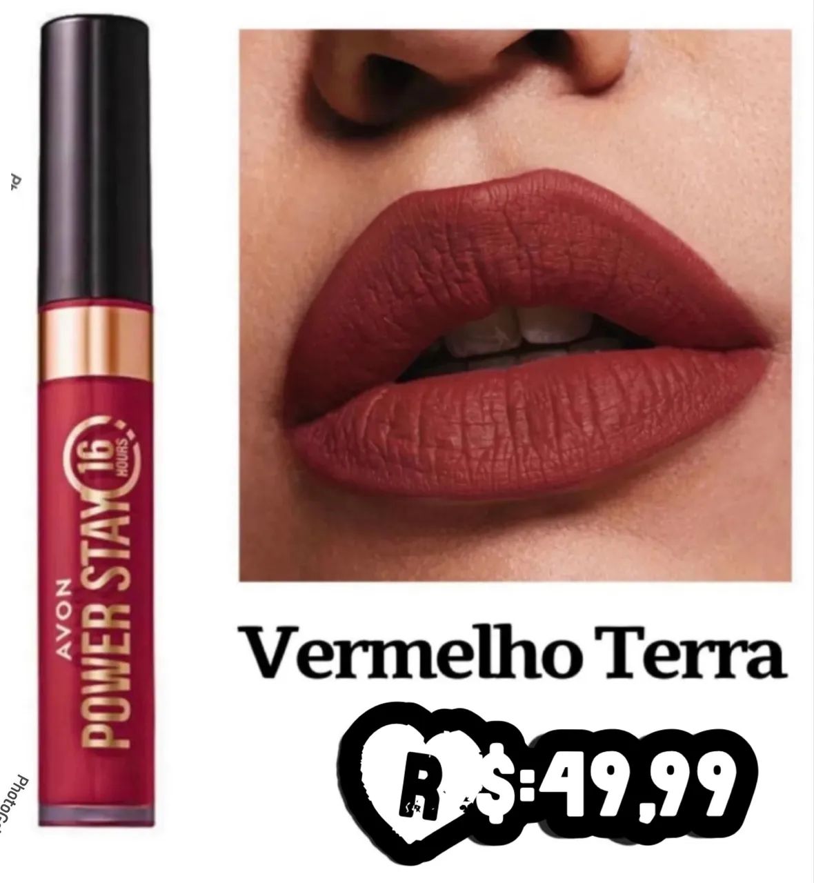Batons POWER STAR AVON 16 HORAS R$:49,99 cada - Foto 3