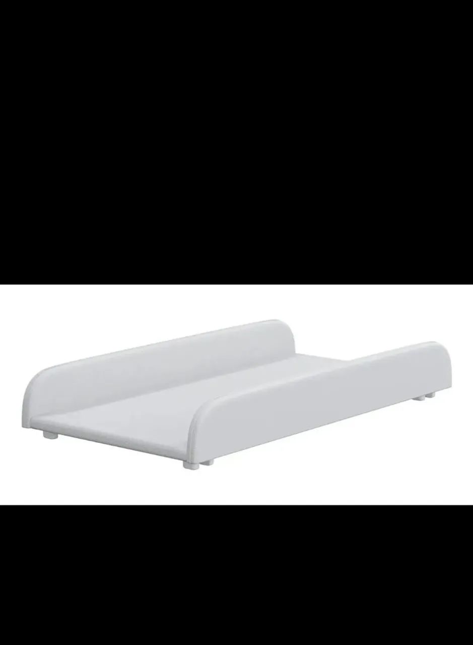 Trocador de berço para bebê com bordas de proteção - Foto 6