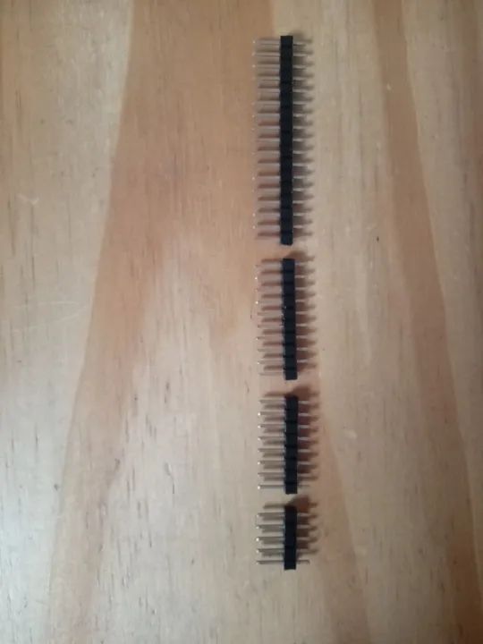 Conectores Macho para Protoboard - Pacote com 4