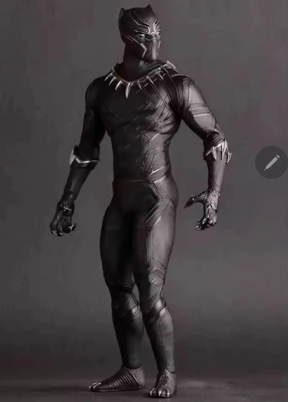 Estátua Black Panther (Pantera Negra) 
