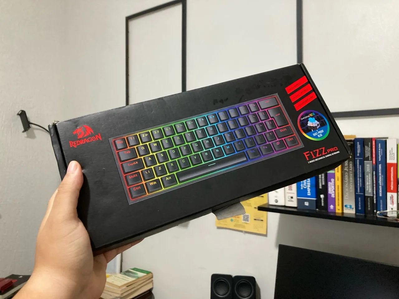Teclado Mecânico Gamer Redragon Fizz Pro - K616 RGB