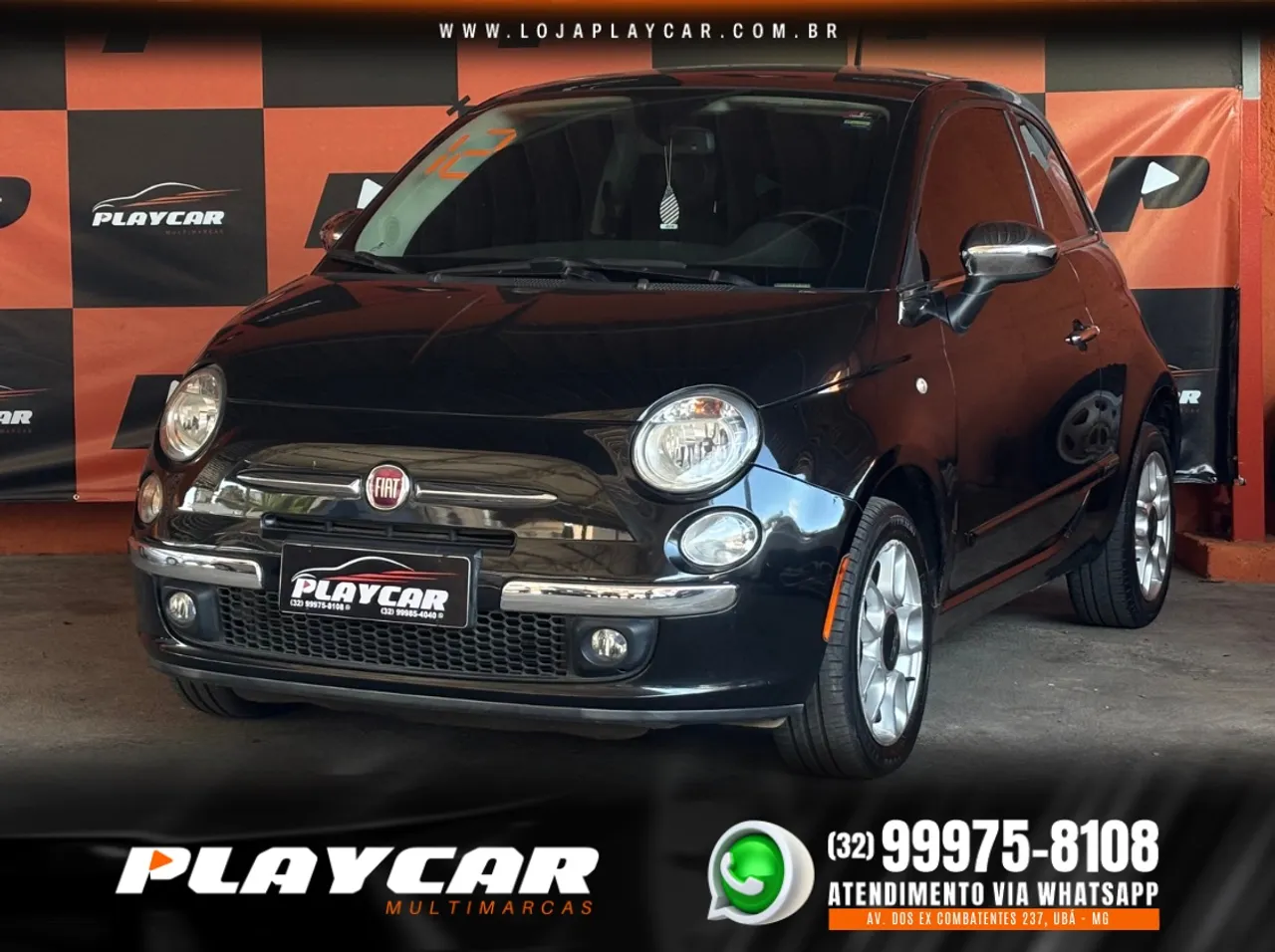 FIAT 500 2012 COMPLETO AUT