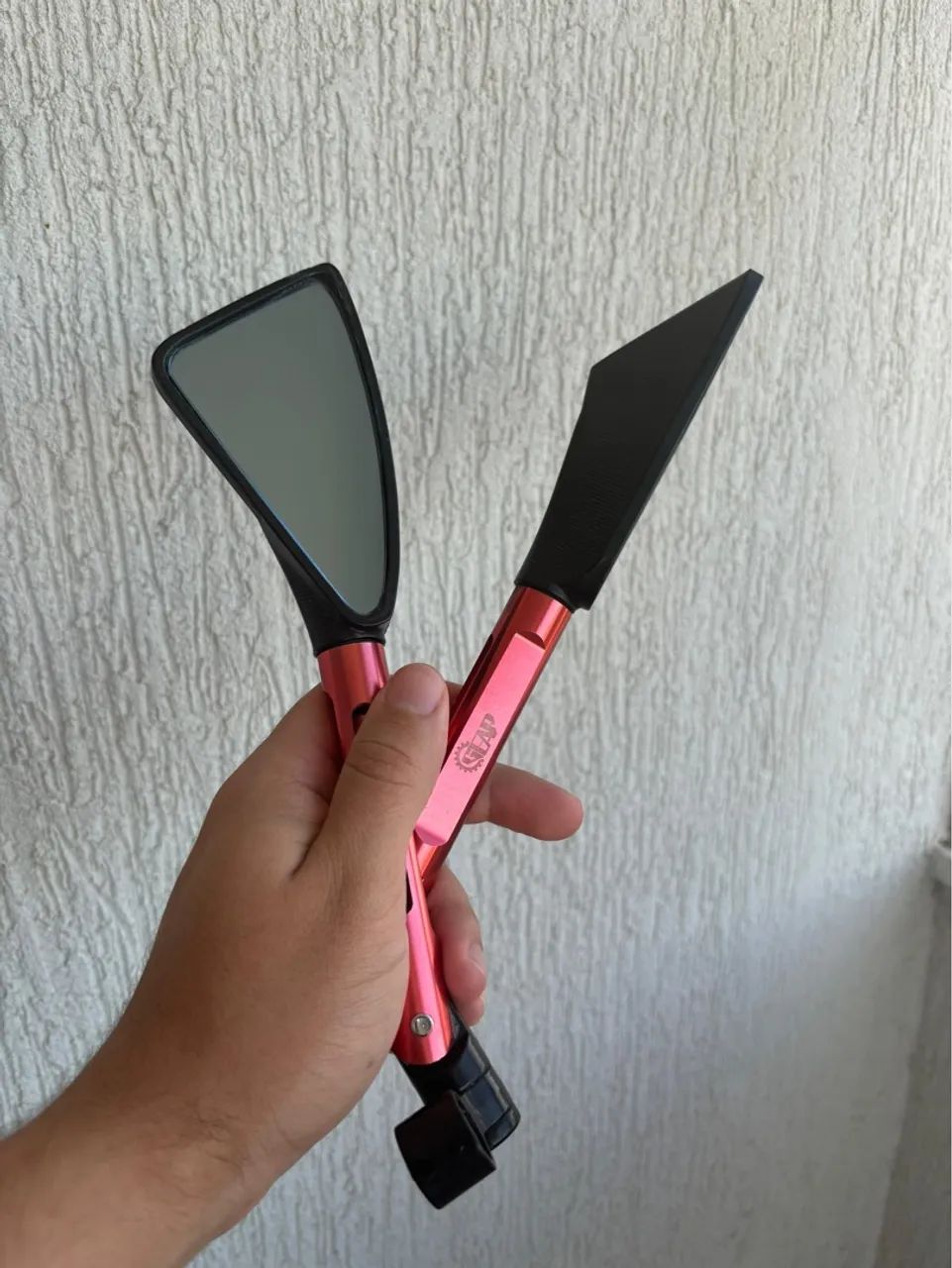 Retrovisor rizoma vermelho  - Foto 3