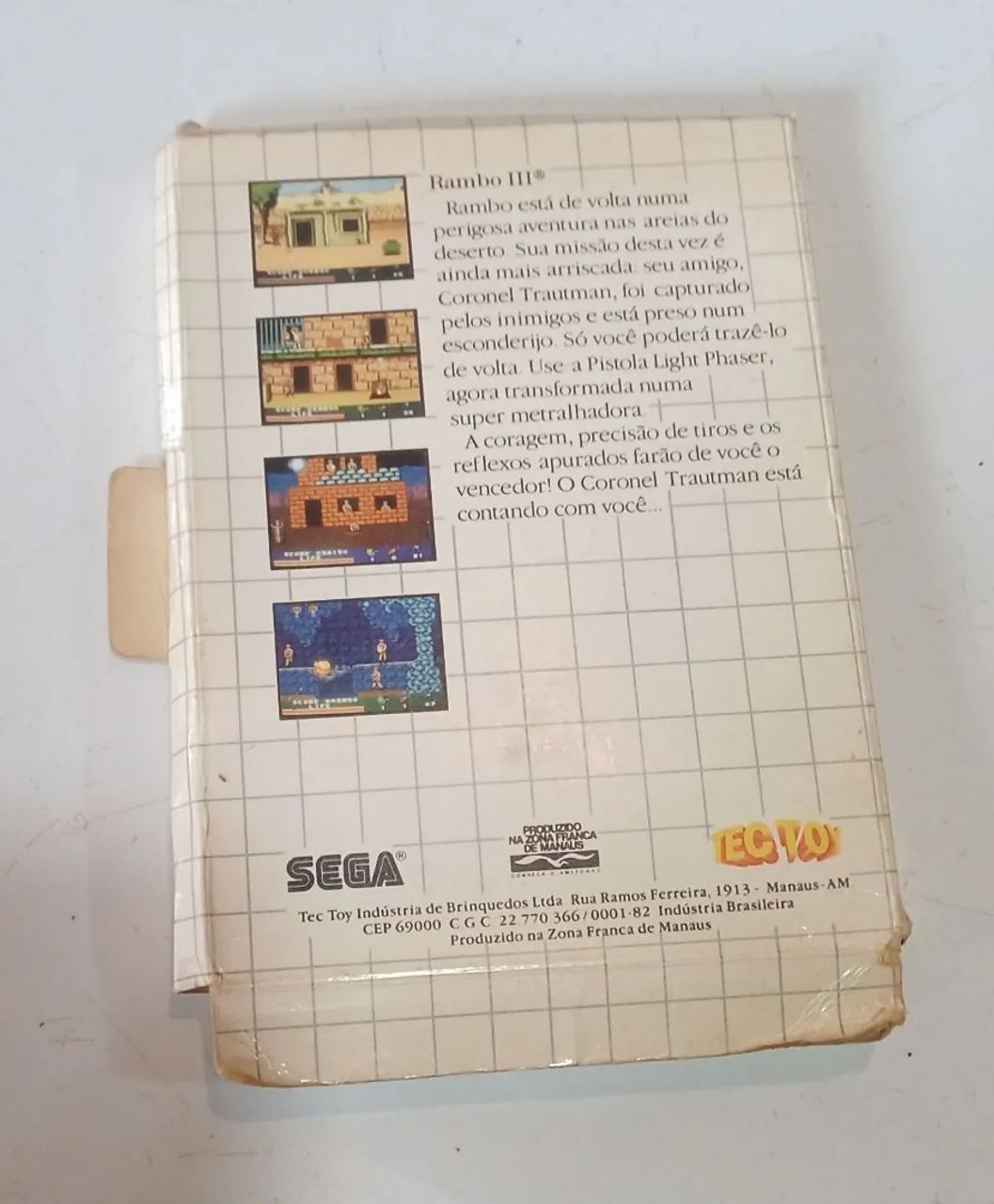 Rambo III - Master System com caixa - Foto 4
