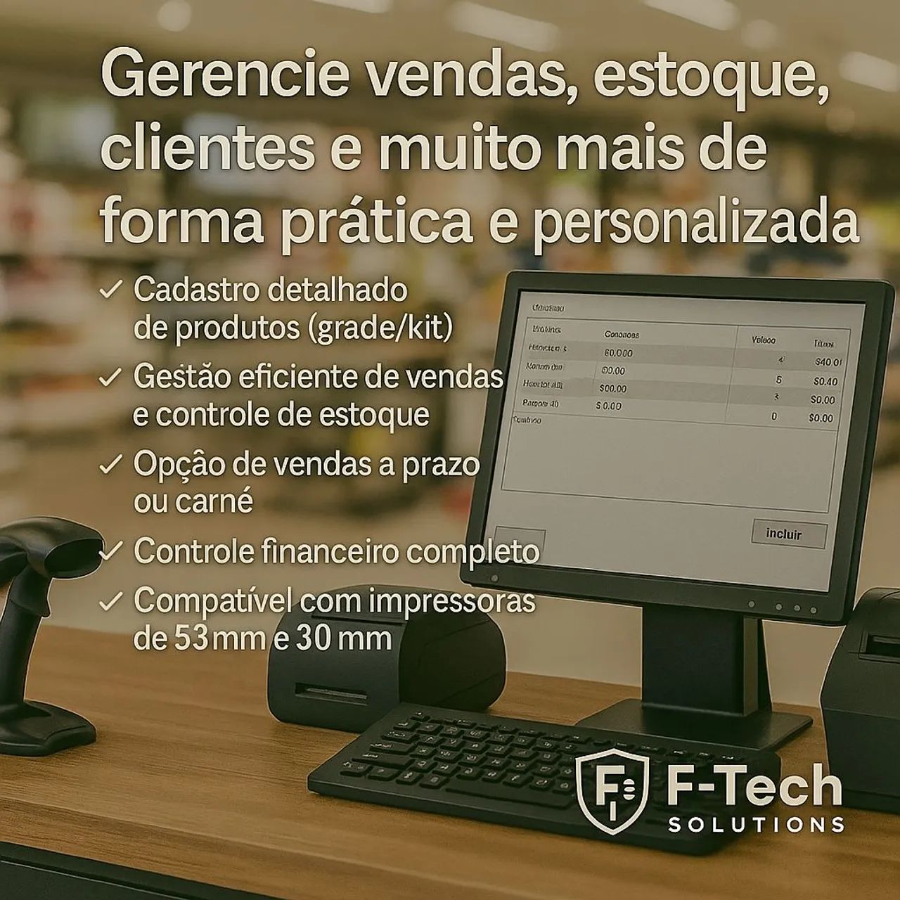 Controle suas vendas e estoque de forma prática e moderna!