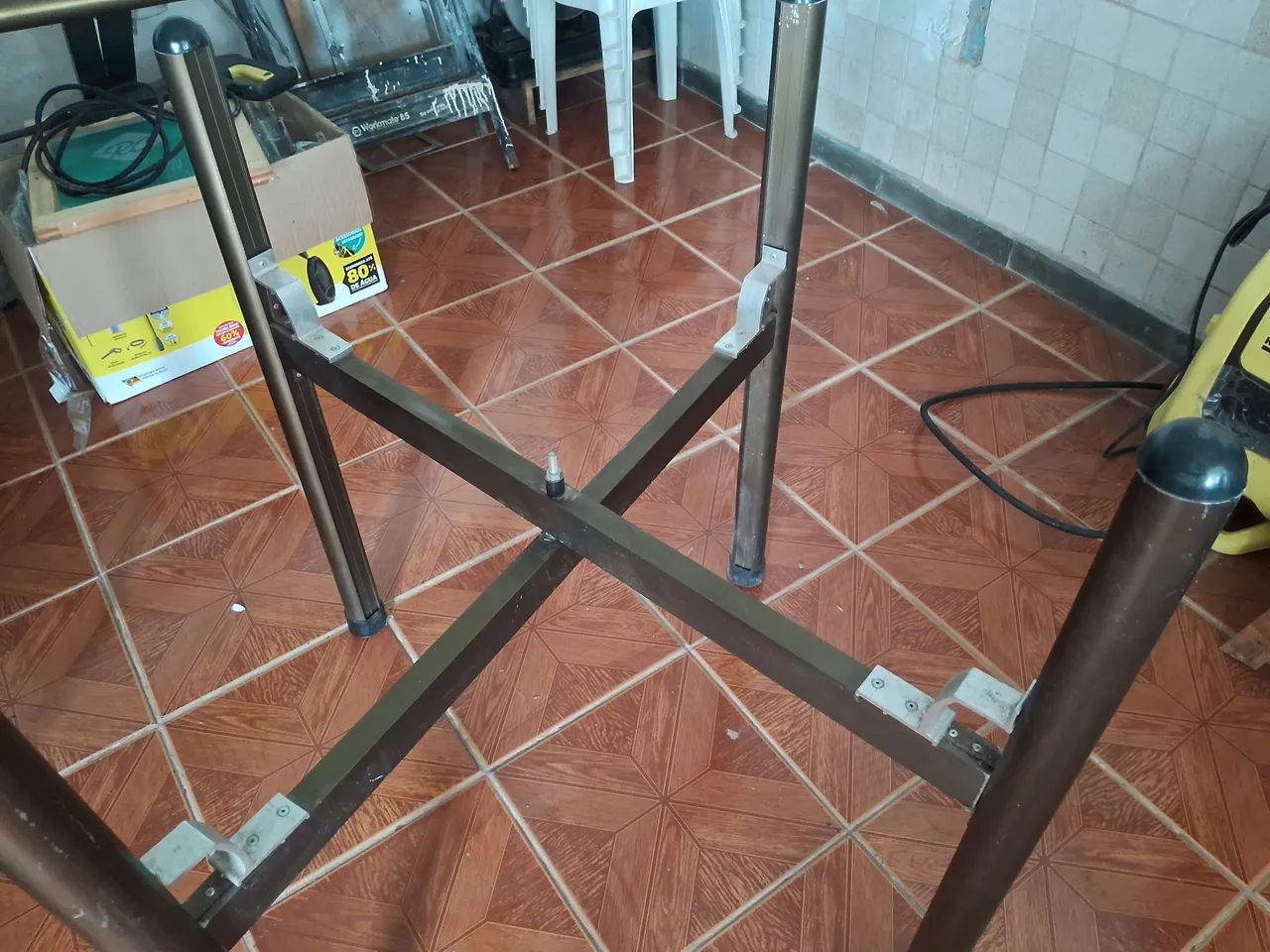 Pés dobráveis para mesa. - Foto 3