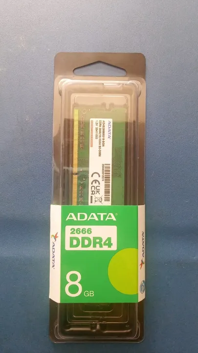 MEMORIA NOTEBOOK ADATA 8GB DDR4 NOVO LACRADO FRETE GRÁTIS PARA MACEIÓ