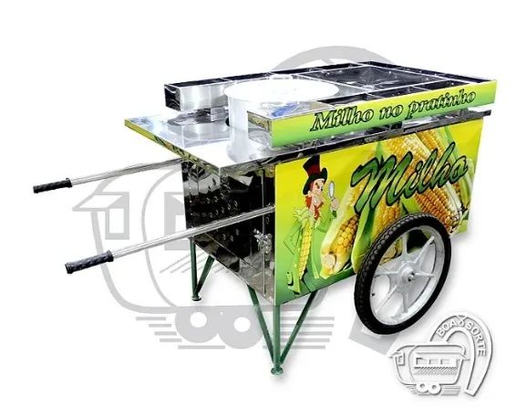 carrinho para venda de milho. - Foto 3