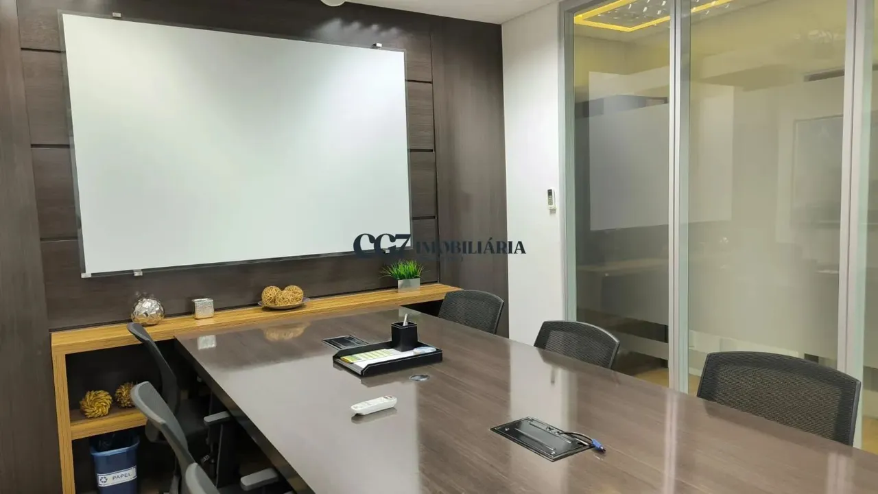 Sala Comercial Mobilida de 128m² para locação -Alpha Square Offices