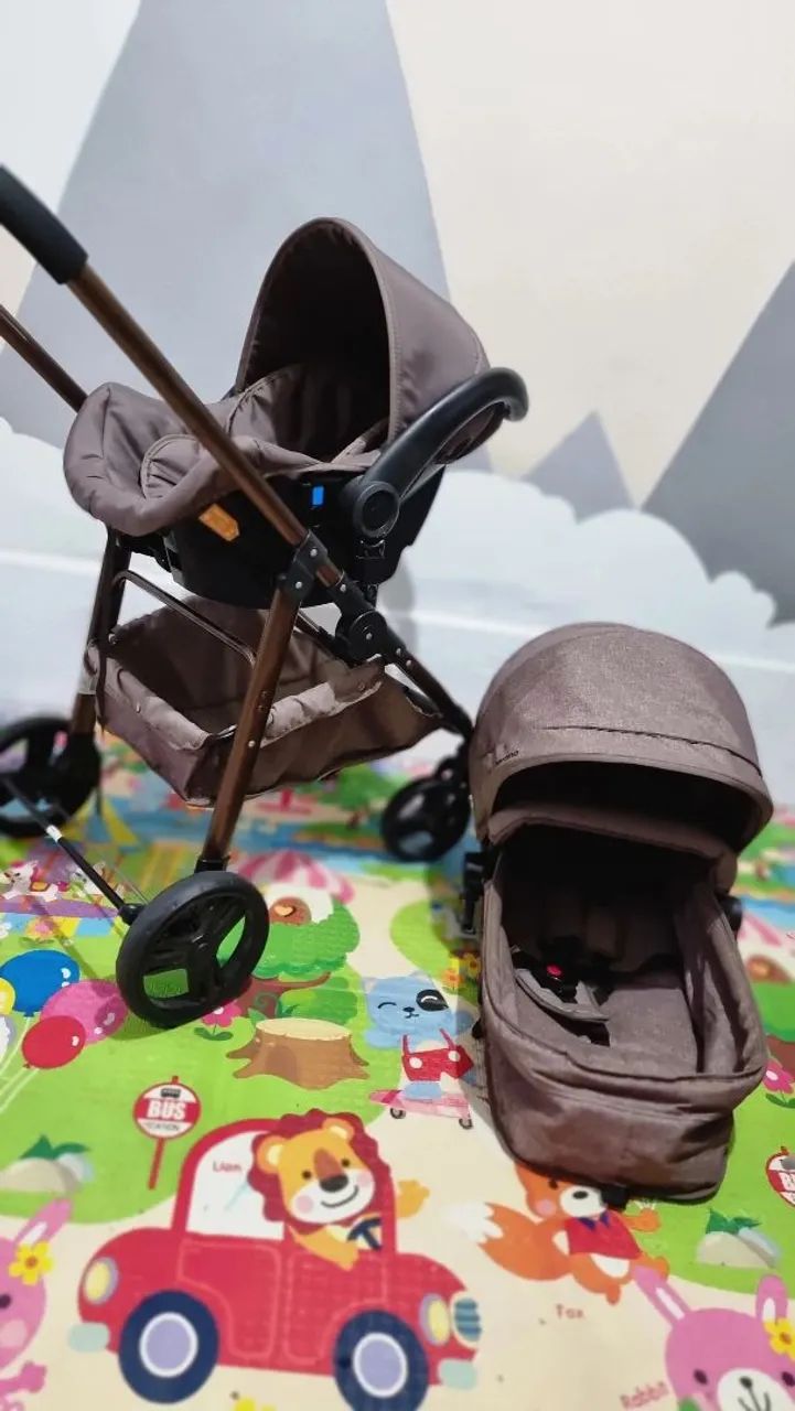 Carrinho de Bebê 2 em 1 - Novo - Foto 2