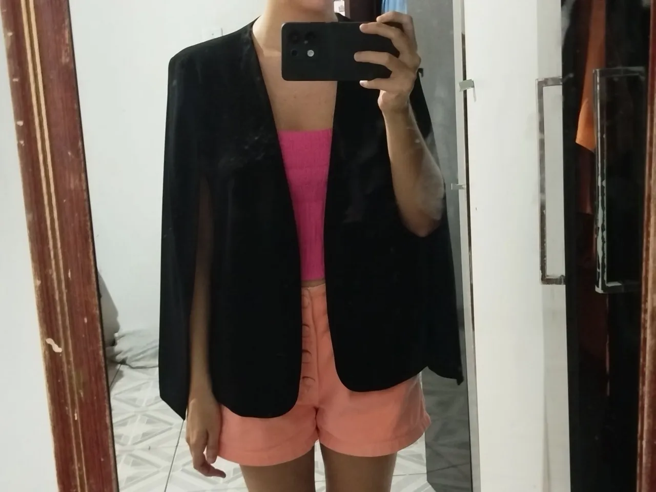 Casaco Preto Zara