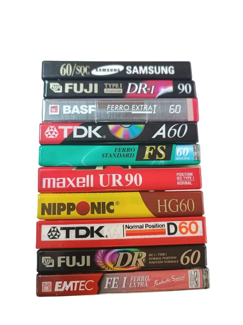 fita k7 cassetes - diversas marcas e modelos - Foto 2