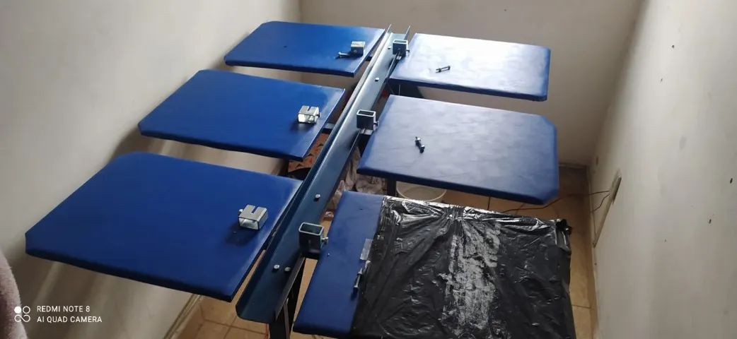 MESA DE SERIGRAFIA (06 BERÇOS) SEMI-NOVO