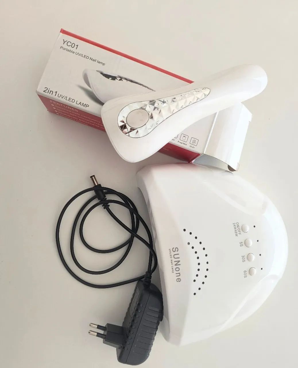 Cabine Secadora De Unha 30 Leds 48w Unha e 1 cabine portátil 2 em 1<br><br>Acrigel e Esmalte