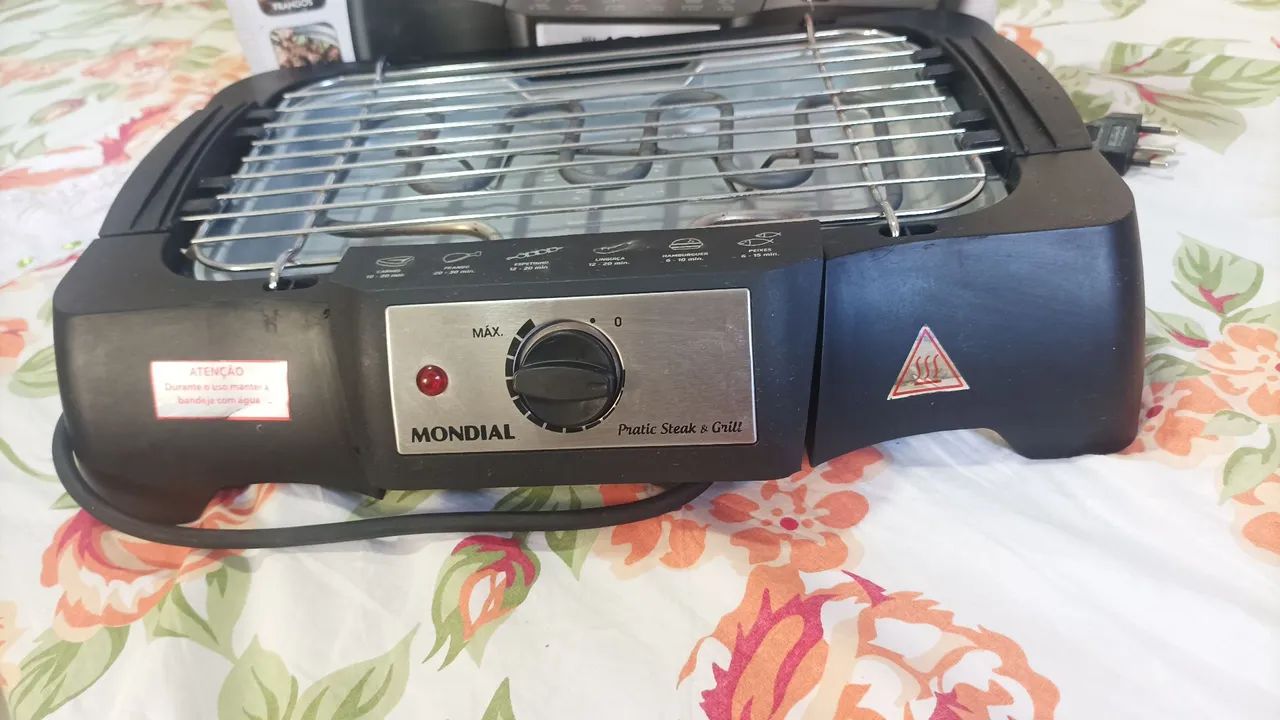 Churrasqueira elétrica Mundial  - Foto 2