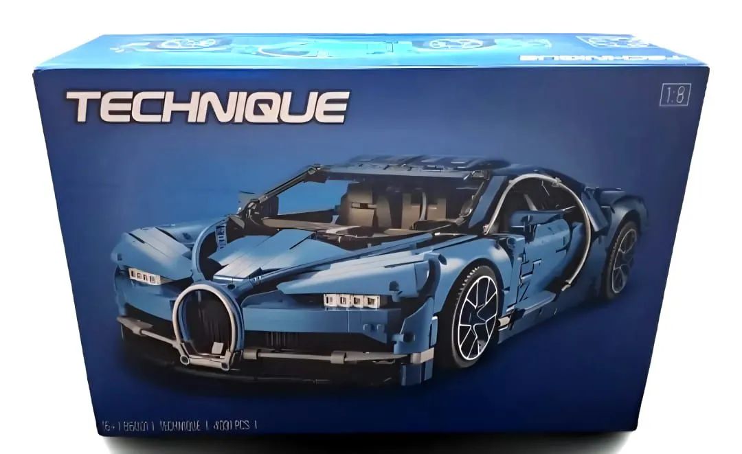 BLOCOS DE MONTAR ESPORTIVO BUGATTI VEYRON MODELO 42083 COM 4031 PEÇAS COMPATÍVEL COM LEGO - Foto 2