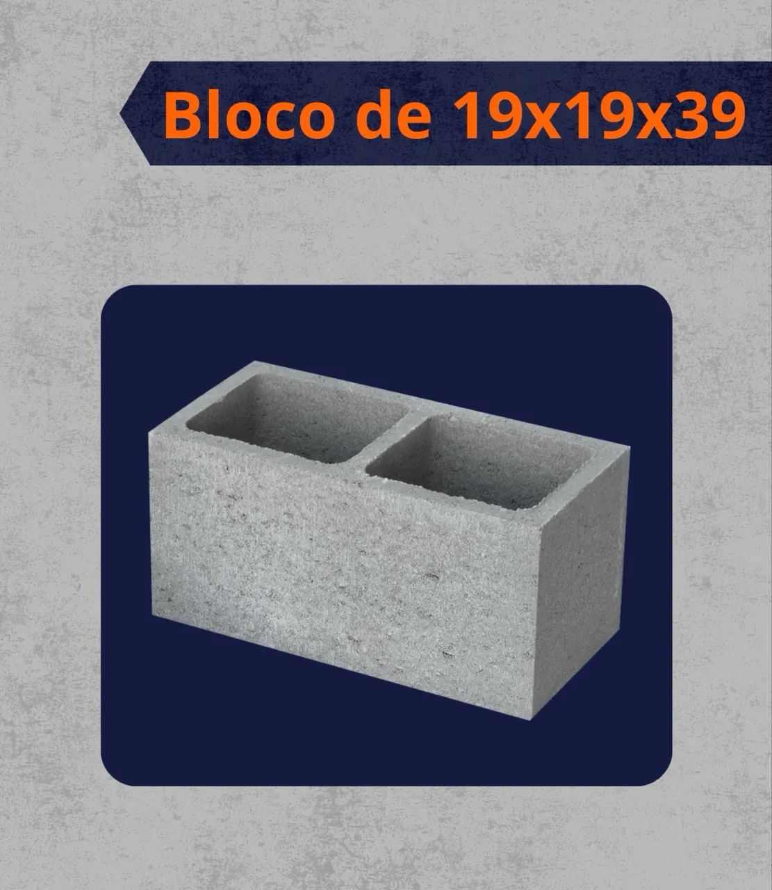 Bloco e calha de concreto 64850512591745122