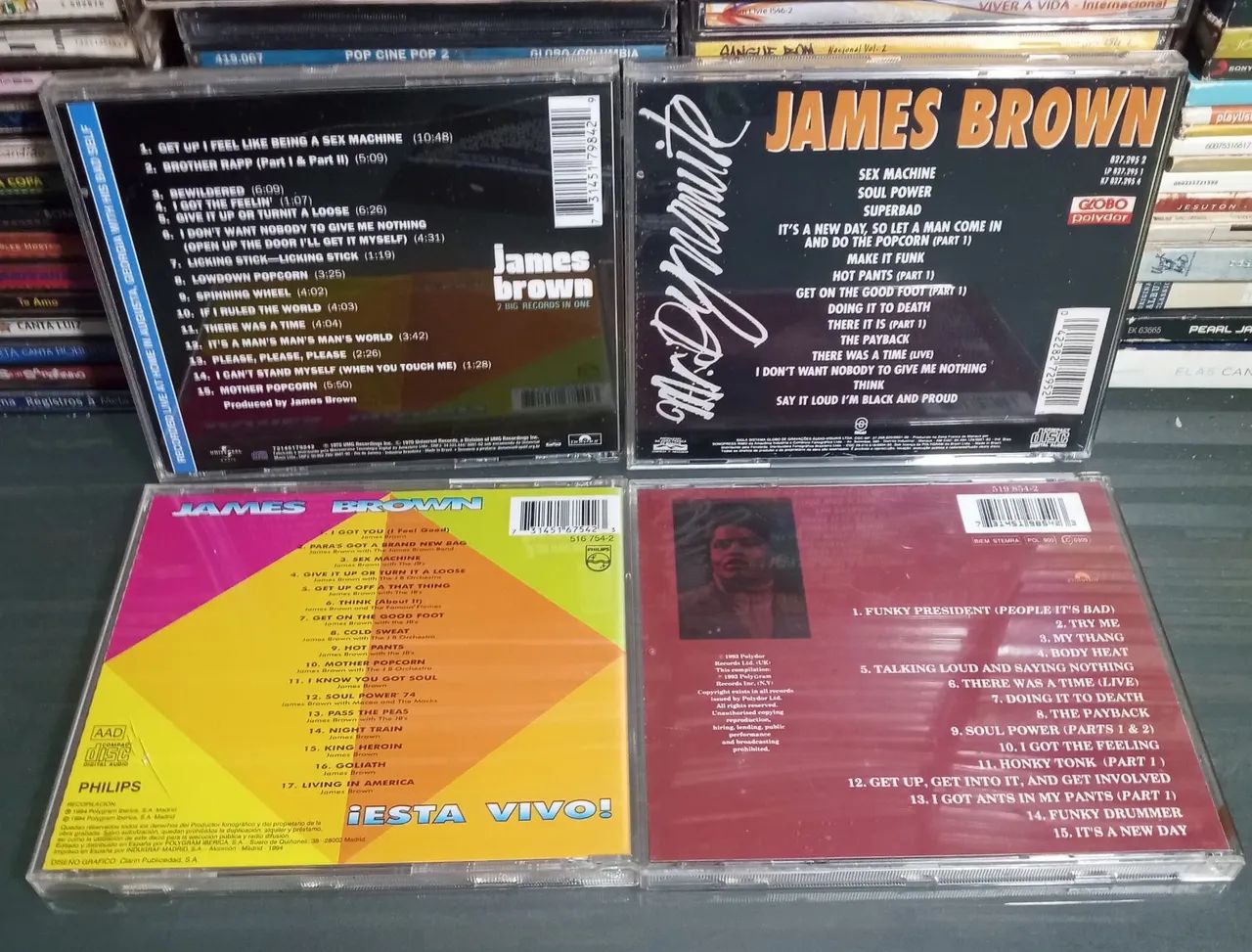 Coleção De Cds JAMES BROWN Nacional E Importado - Foto 2