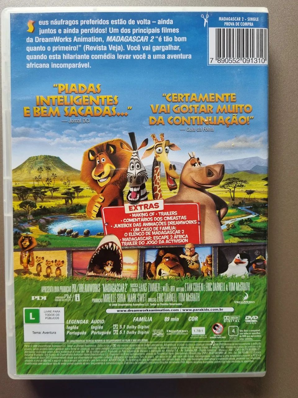 DVD Madagascar 2 - Foto 3