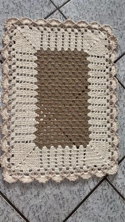 tapetes de crochê  - Foto 4