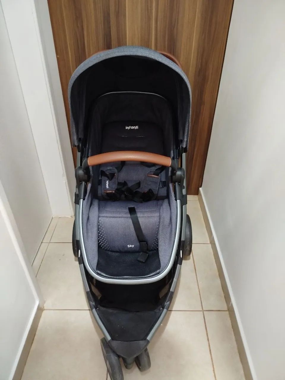 Carrinho de Bebê Infanti Sky - Foto 5
