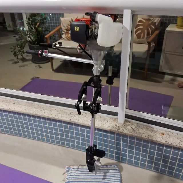 Motor de Popa 3hp 2 tempos 65CC - Foto 3