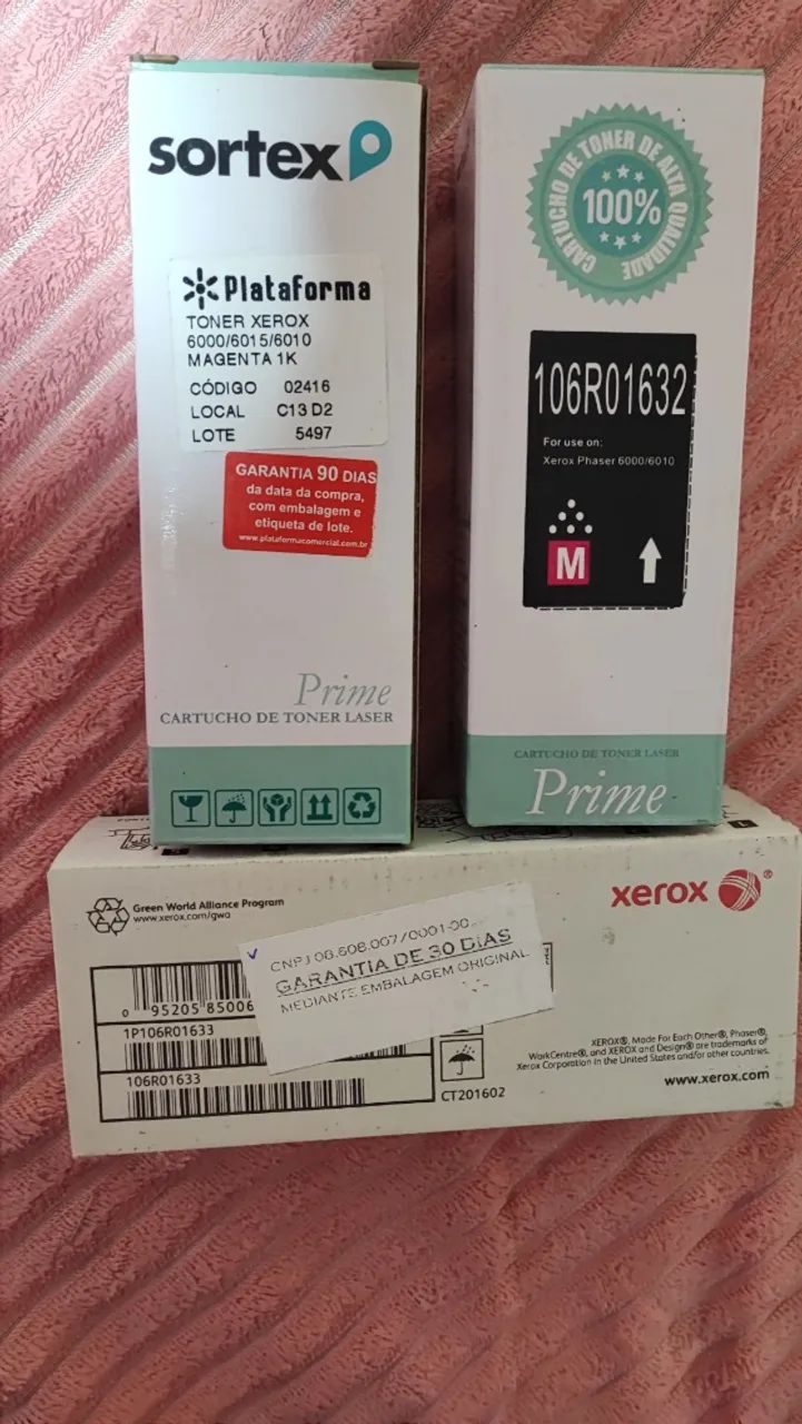 Cartucho de tinta impresora Xerox 6000/6015/6010
