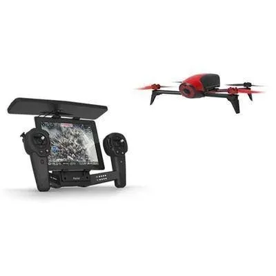 Drone Parrot Bebop 2 FPV com câmera FULL HD vermelho 2 bateria