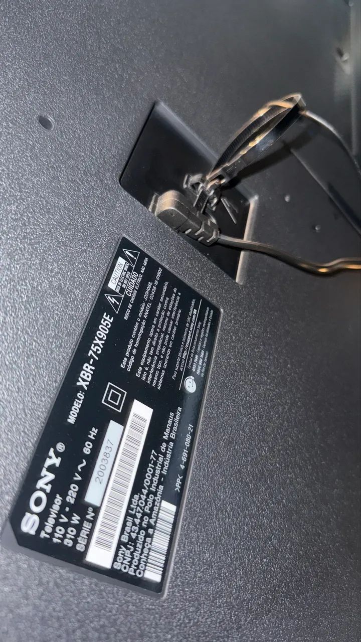 TV SONY BRAVIA 75 polegadas - Foto 4