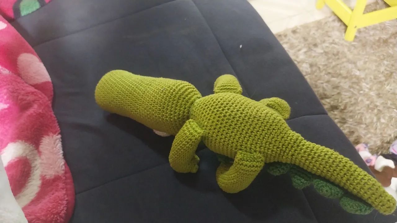 Crocodilo de Pelúcia - Brinquedo para Crianças - Foto 5