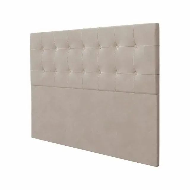 Cabeceira para Casal Queen Turquesa 162cm com Tecido Veludo - Estofados Linhares - Foto 4