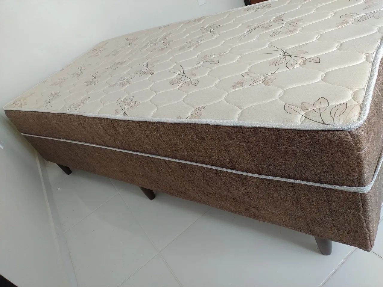 Cama De Solteiro Com Molas Ensacadas 64330717720578120