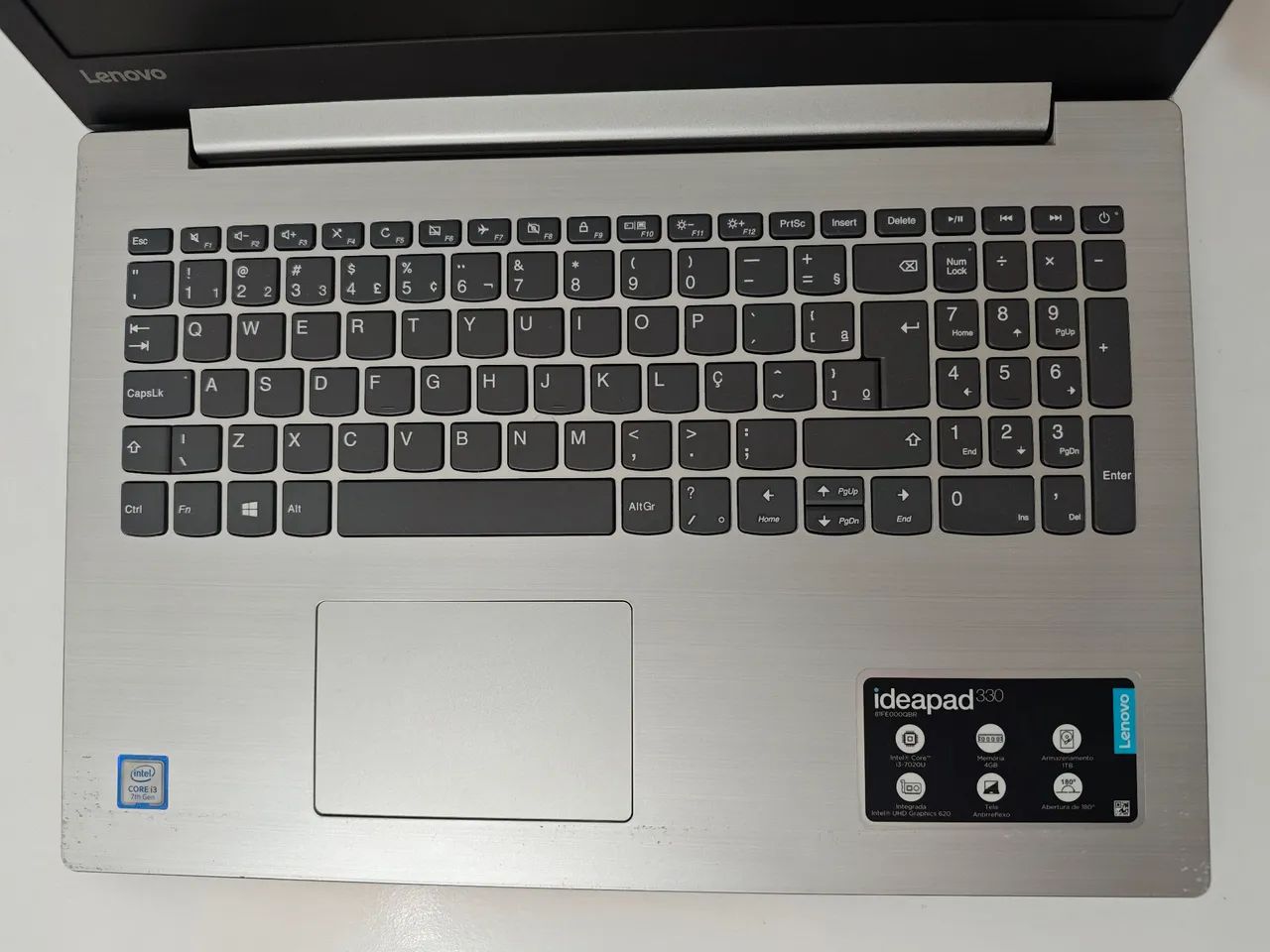 Notebook Lenovo Ideapad 330 Intel Core i3-7200U, 8 GB RAM, SSD 120 GB e HD de 1 TB. - Foto 3