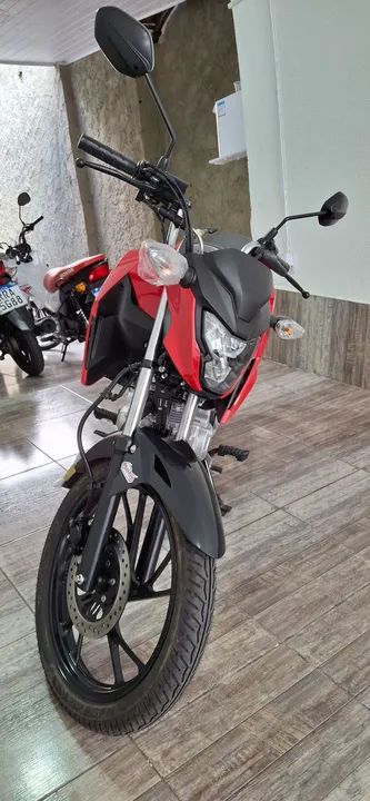 Honda Fan 160 2025 0KM Vermelha - Foto 3