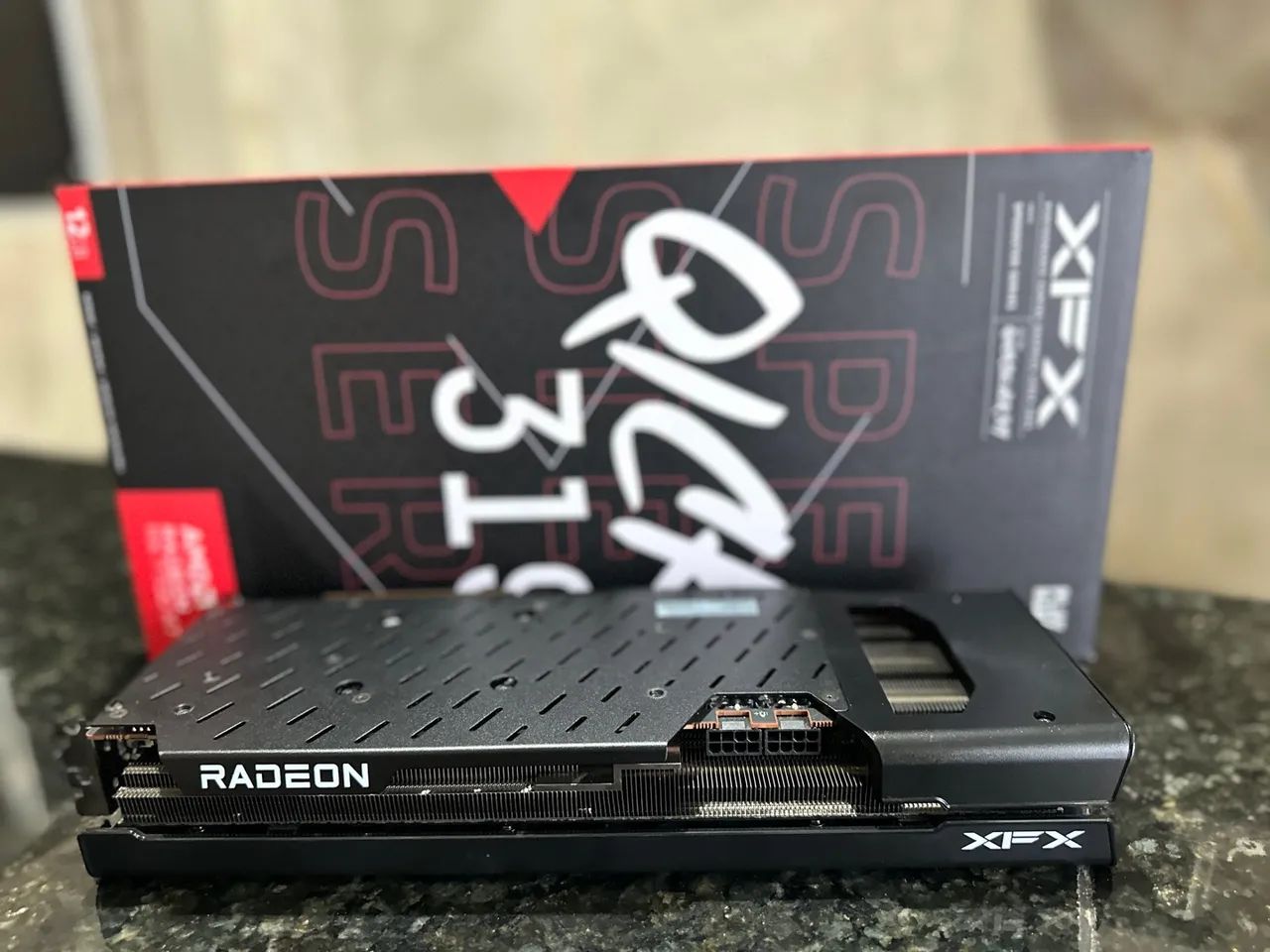 Placa de Vídeo XFX RX 7700 XT Merc 319. Aceito troca  - Foto 4