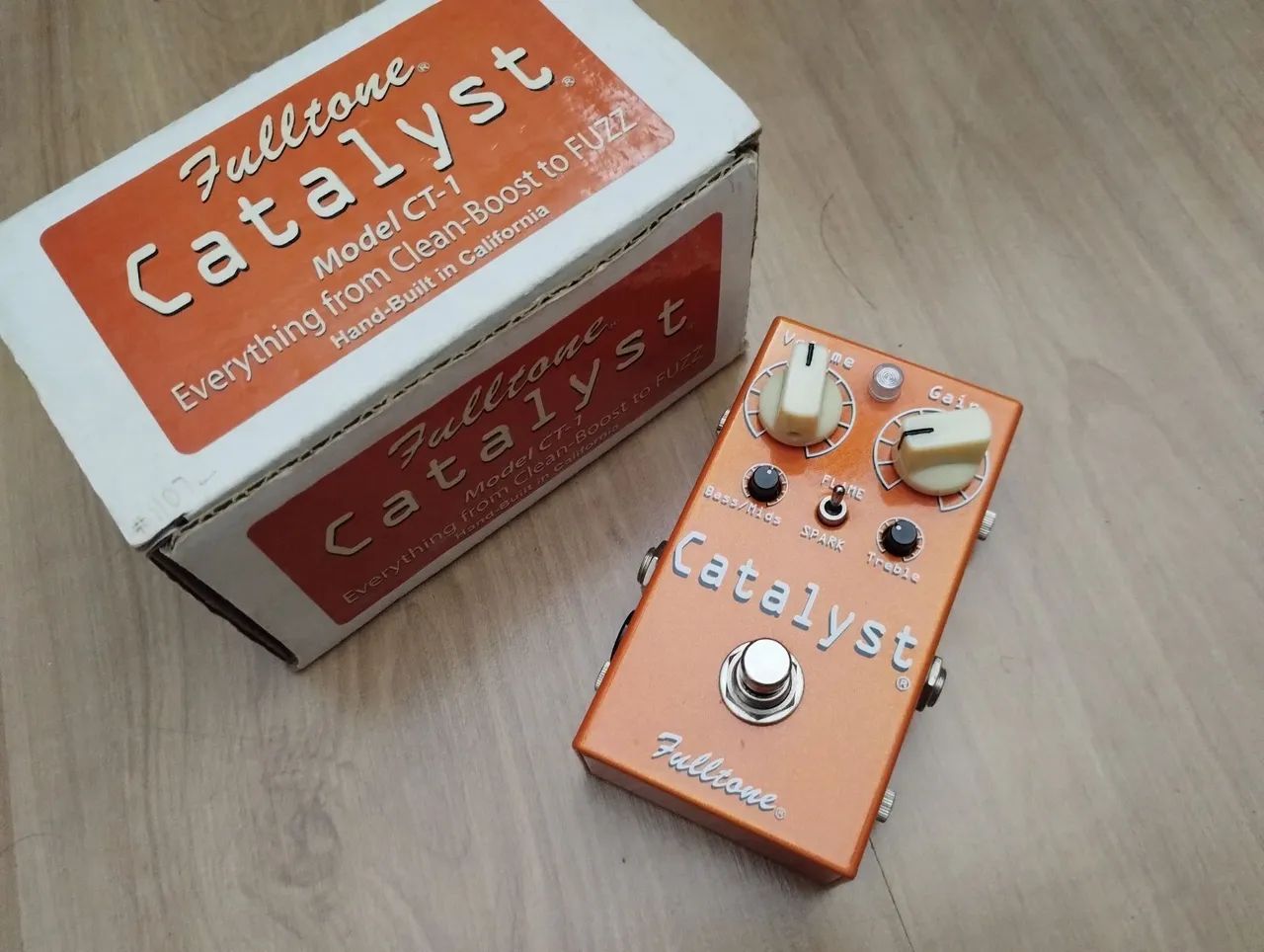 Pedal Guitarra Fulltone Catalyst Overdrive/Fuzz
