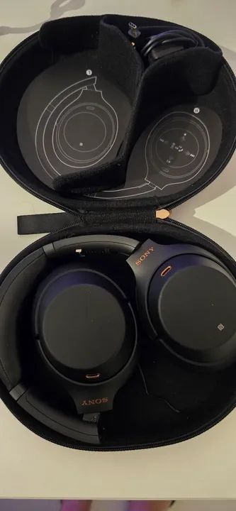 Fone bluetooth Sony wh-1000xm3 - Impecavel - Pouquissimo uso