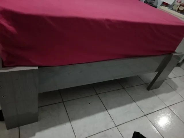 Cama de casal em MDF - Foto 3
